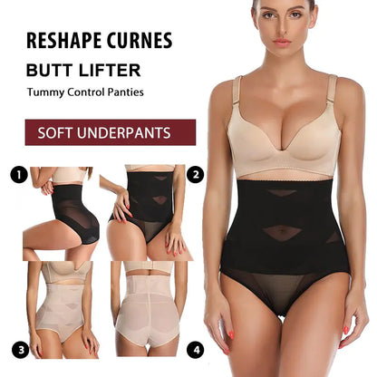 High-Waisted Shape-Shifting Comfortable Panties