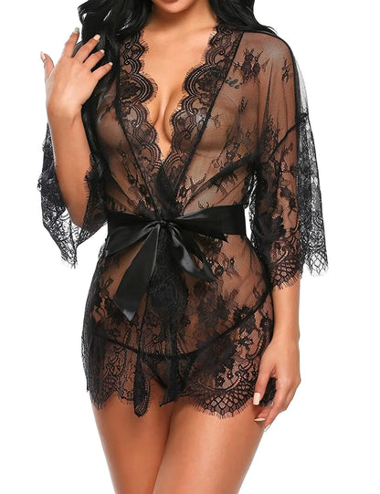 Elegant Lace Lingerie & Nightwear for Women