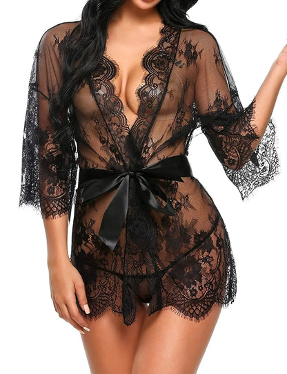 Elegant Lace Lingerie & Nightwear for Women