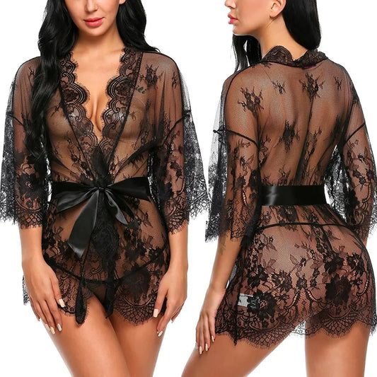 Elegant Lace Lingerie & Nightwear for Women