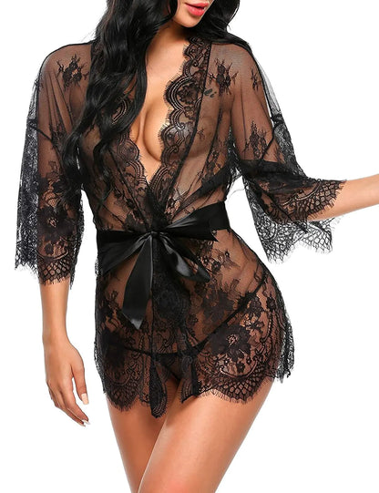 Elegant Lace Lingerie & Nightwear for Women